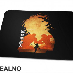 Eren vs Armored Titan - Attack On Titan - Podloga za miš