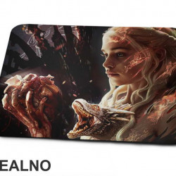 Khaleesi - Heart And Dragons - Game Of Thrones - GOT - Podloga za miš