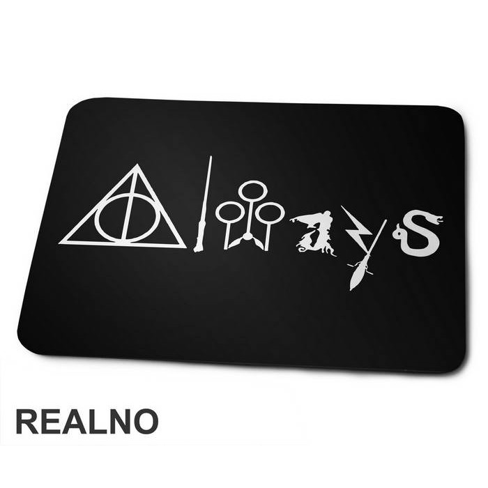 Always - Symbols - Harry Potter - Podloga za miš