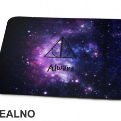 Always - Galaxy - Harry Potter - Podloga za miš