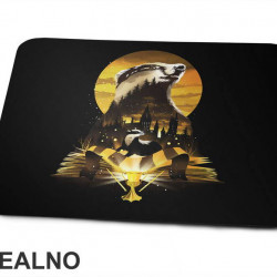 Book Of Hufflepuff - Harry Potter - Podloga za miš