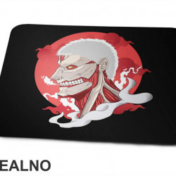 Armored Titan Red Smoke - Attack On Titan - Podloga za miš Armored Titan Red Smoke - Attack On Titan - Podloga za miš