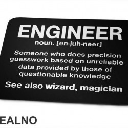 Engineer Definition - Humor - Podloga za miš Engineer Definition - Humor - Podloga za miš
