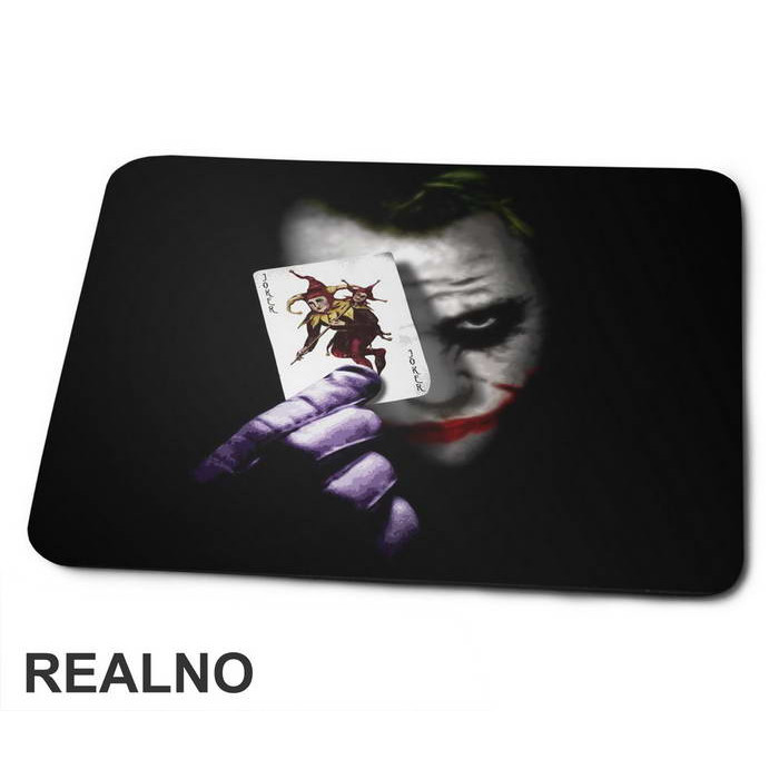 Holding A Card - Joker - Podloga za miš