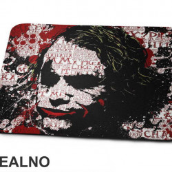 Quotes In Head - Black, Red And Green - Joker - Podloga za miš Quotes In Head - Black, Red And Green - Joker - Podloga za miš