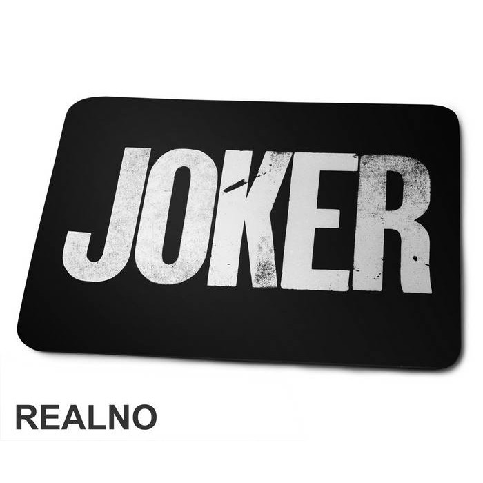 Text Logo - Joker - Podloga za miš
