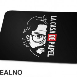 Logo And El Professor - La Casa de Papel - Money Heist - Podloga za miš