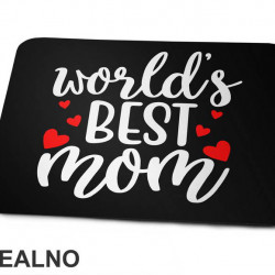 Worlds Best Mom - Mama i Tata - Ljubav - Podloga za miš Worlds Best Mom - Mama i Tata - Ljubav - Podloga za miš