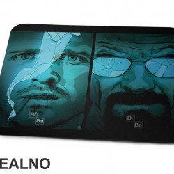 Walter White And Jesse - Blue - Breaking Bad - Podloga za miš Walter White And Jesse - Blue - Breaking Bad - Podloga za miš