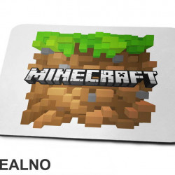 Blocks Logo - Minecraft - Podloga za miš