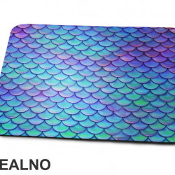 Mermaid Colorful Gills - Blue And Purple - Sirene - Podloga za miš