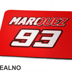Marquez Text Logo - 93 - MotoGP - Sport - Podloga za miš Marquez Text Logo - 93 - MotoGP - Sport - Podloga za miš