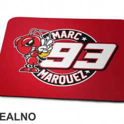 The Red Ant - Marc Marquez - 93 - MotoGP - Sport - Podloga za miš The Red Ant - Marc Marquez - 93 - MotoGP - Sport - Podloga za miš
