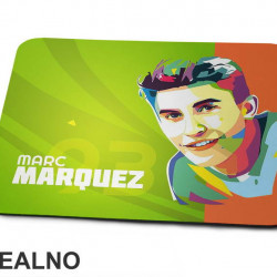 Marquez Polygonal Art - 93 - MotoGP - Sport - Podloga za miš