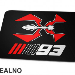 Marquez Ant Emblem - 93 - MotoGP - Sport - Podloga za miš