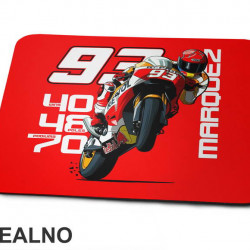 Marquez Wheelie - 93 - MotoGP - Sport - Podloga za miš Marquez Wheelie - 93 - MotoGP - Sport - Podloga za miš