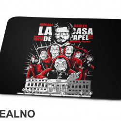 Browning Machine Gun - La Casa de Papel - Money Heist - Podloga za miš