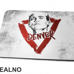 Denver Red Lines - La Casa de Papel - Money Heist - Podloga za miš