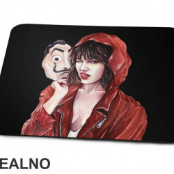 Tokio - Tokyo Wink Mask - La Casa de Papel - Money Heist - Podloga za miš