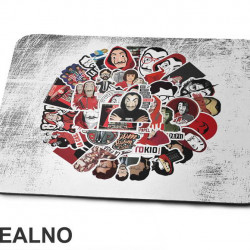 All In One - La Casa de Papel - Money Heist - Podloga za miš