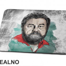 Moscu - Moscow Paint Splash - La Casa de Papel - Money Heist - Podloga za miš