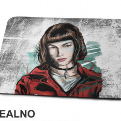 Tokio - Tokyo Paint Splash - La Casa de Papel - Money Heist - Podloga za miš