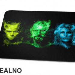 Characters - Colors - Breaking Bad - Podloga za miš Characters - Colors - Breaking Bad - Podloga za miš