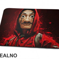 Dali Mask Painting - La Casa de Papel - Money Heist - Podloga za miš