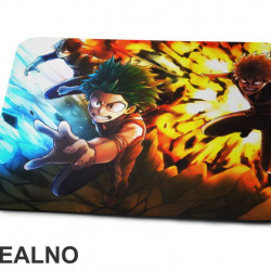 Deku, Bakugo And Todoroki - My Hero Academia - Podloga za miš