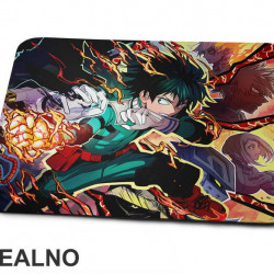 Deku vs All - My Hero Academia - Podloga za miš
