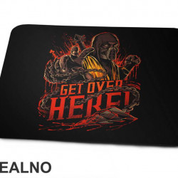 Scorpion Get Over Here - Mortal Kombat - Podloga za miš Scorpion Get Over Here - Mortal Kombat - Podloga za miš