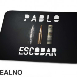 Pablo Escobar Cocaine Bullet Money - Narcos - Podloga za miš