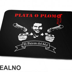 Plata O Plomo Two Guns - Narcos - Podloga za miš