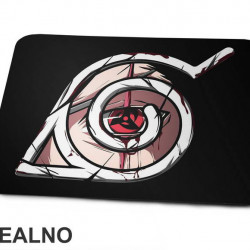 Kakashi Eye Hidden Leaf Symbol - Naruto - Podloga za miš