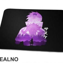 Sasuke - Purple Silhouette - Naruto - Podloga za miš