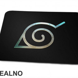 Iron Hidden Leaf Logo - Naruto - Podloga za miš