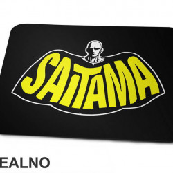 Saitama Yellow Text - One Punch Man - Podloga za miš Saitama Yellow Text - One Punch Man - Podloga za miš