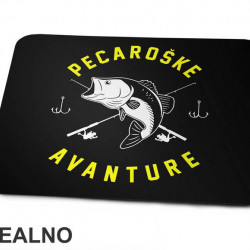 Pecaroške Avanture - Pecanje - Fishing - Podloga za miš