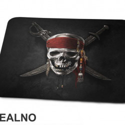 On Stranger Tides Logo - Pirates of the Caribbean - Podloga za miš