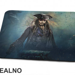 Jack Sparrow With A Treasure Chest - Pirates of the Caribbean - Podloga za miš