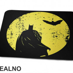 Yellow Moon - Batman - Podloga za miš