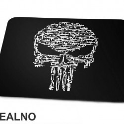 Guns - Skull - Punisher - Podloga za miš