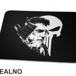 Black Portrait - Punisher - Podloga za miš