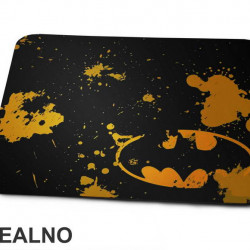 Yellow Splatter - Batman - Podloga za miš