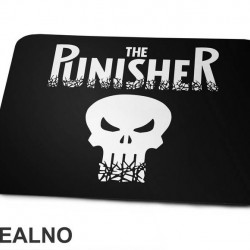 Comic Book Title Skull - Punisher - Podloga za miš