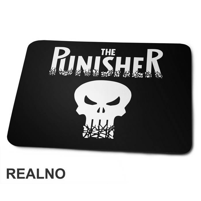 Comic Book Title Skull - Punisher - Podloga za miš