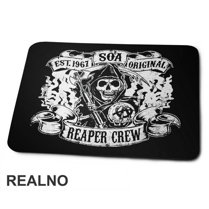 Original - Reaper Crew - Sons Of Anarchy - SOA - Podloga za miš