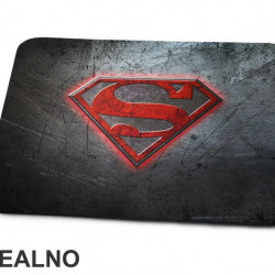 Radiant Red Logo - Superman - Podloga za miš