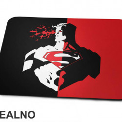 Laser Black And Red - Superman - Podloga za miš