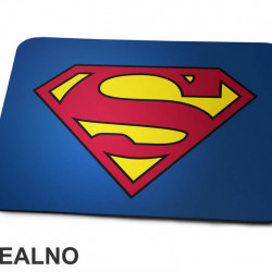 Logo Blue - Superman - Podloga za miš